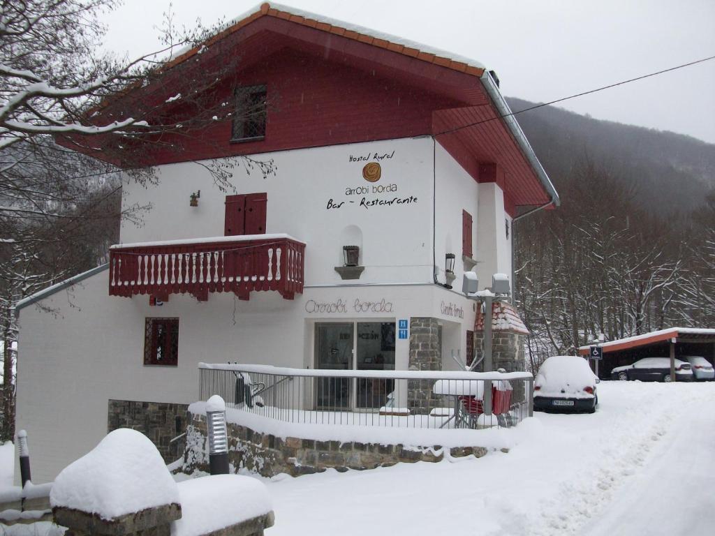 Hostal Rural Arrobi Borda Eugi Exterior photo
